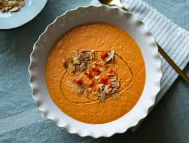 Görögdinnyés gazpacho